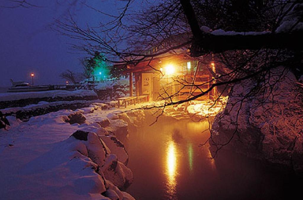 Marukoma Onsen Ryokan Chitose  Exteriör bild